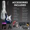Best Choice Products Beginner Electric Guitar Kit w/ Headphone Amp, Padded Gig-Bag, Headphones